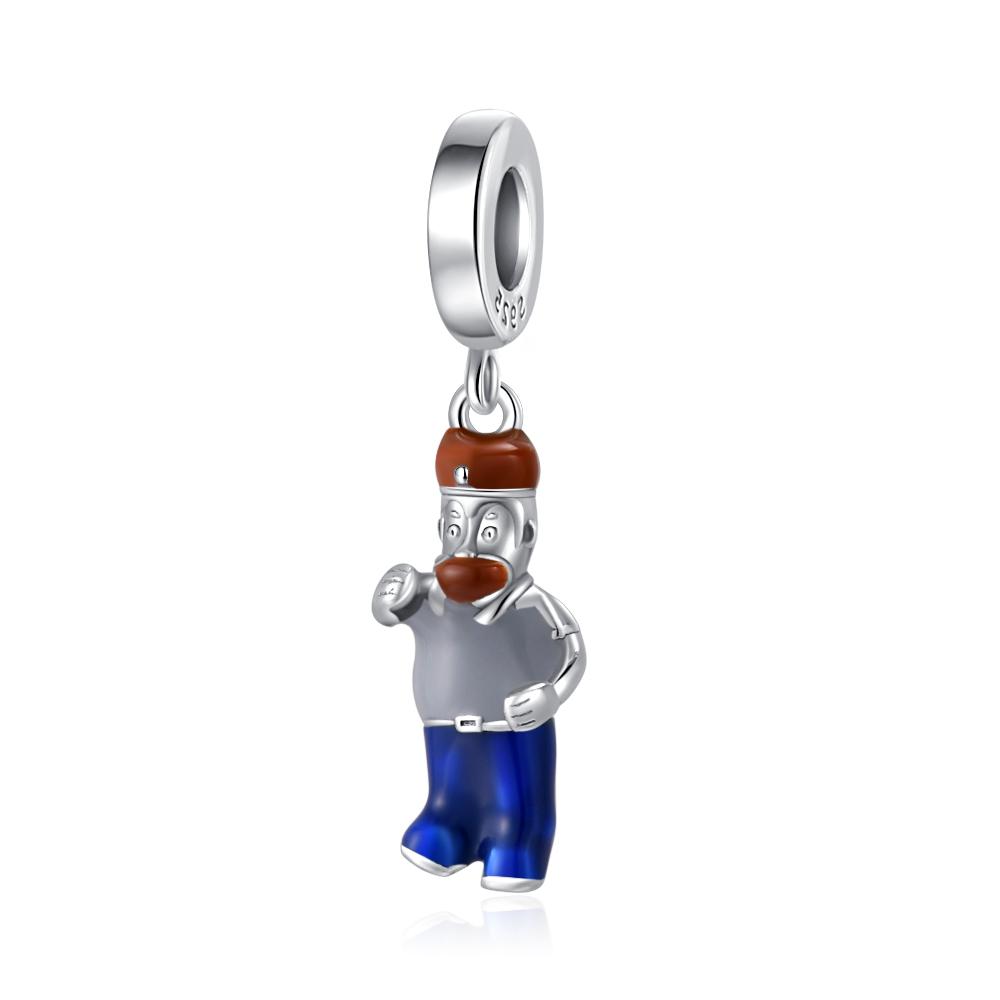 High Quality Fine Copper Metal Compatible With Authentic Original Bracelet High Quality Fine Jewelry Europe Cute Cartoon Doll Series Dangle Charm
