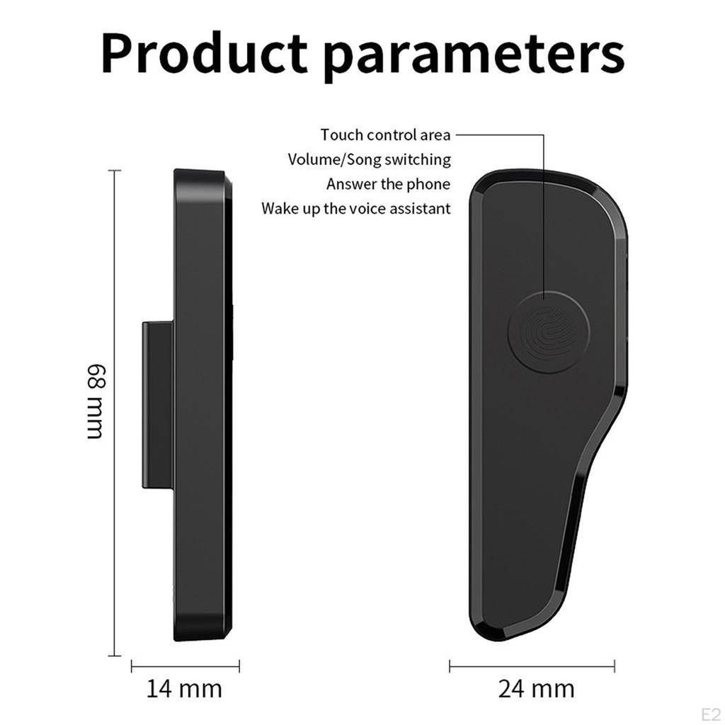 External Glasses BT Headphones Practical Attachment 8 Hour Playtime