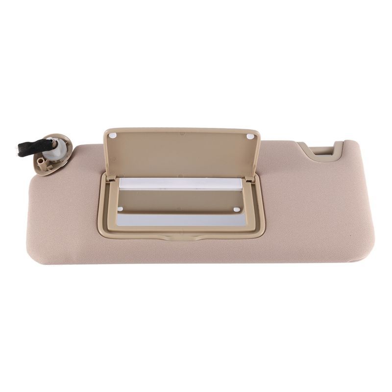 83280-TA5-A51ZA Beige Left Side Replacement Sun Visor With Light Makeup Mirror For Honda Accord 2008-2013