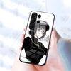 S-Shizuku M-Murasaki Phone Case For Samsung S26 S25 S24 FE S23 S22 S21 Plus S20 Ultra Note20Ultra Black Glass Cover