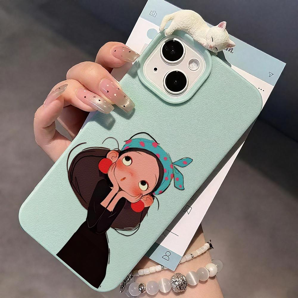 Painted Phone Case for iPhone 11 12 13 14 15 16 iPhone 11 12 13 14 15 16 Pro 12 13 14 15 16 Pro Max