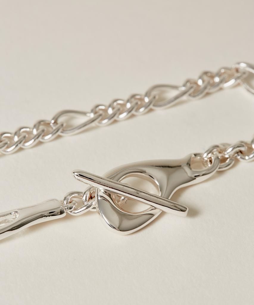 Novice Tokyo Nuance Mantel Chain Bracelet / Silver