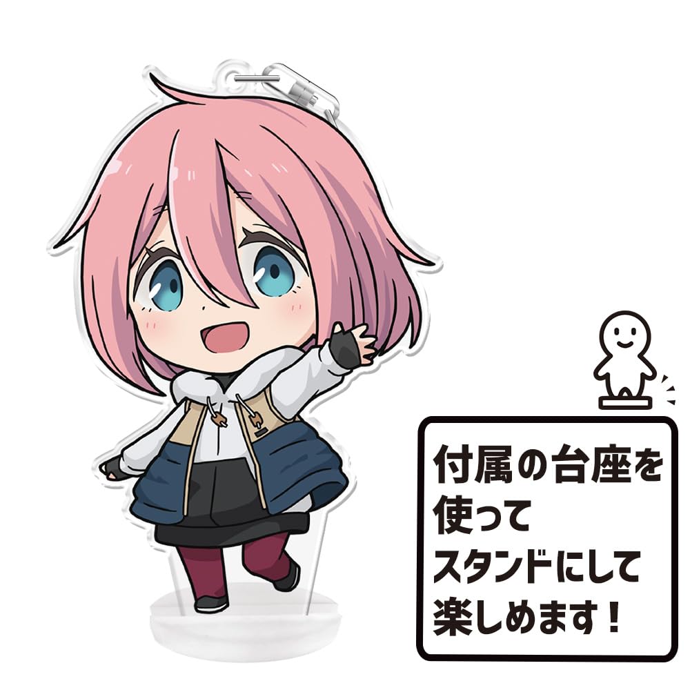 Movie Keychain Kagamihara Nadeshiko Adult "Yuru Camp" Punikore! (with stand) ver.