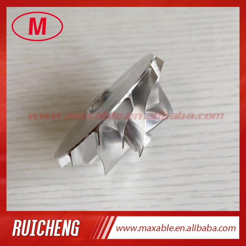 GT15-25 Reverse 47.10/63.40mm 6+6 Blades High Performance Turbo Aluminum 2618/billet Compressor Wheel