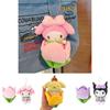 Adorable Kuromi My Melody Plush Keyring Pendant Xmas Gift