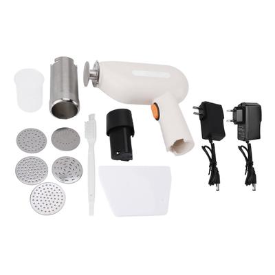 Handheld Electric Pasta Maker 40W Automatic Portable Electric Noodle Making Machine with 5 Noodle Pl