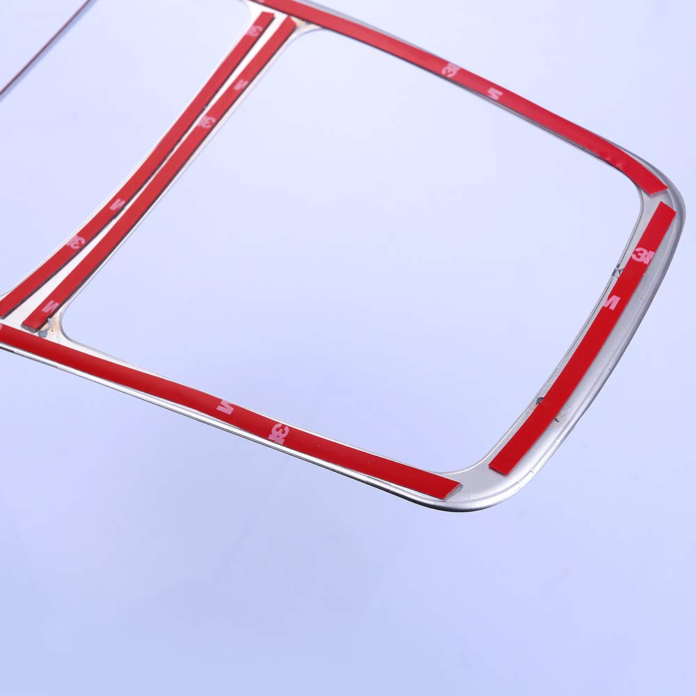 YUECHI CLA GLA W117 C117 ABS Matte Chrome Interior Accessories Center Storage Box Trim Ashtray Frame Accessories Mercedes-Benz A-Class 2013-2017