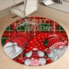 Merry Christmas Office Chair Mat Rug Nonslip Christmas Gifts Carpet Floor Mat Design For Home Gift Living Room Bedroom Office Decor