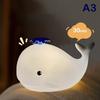 Cute Animalnight Light Silicone Nursery Sleeping Lamp Touch Control Nightlights Usb Rechargeable Table Lamp For Baby Child