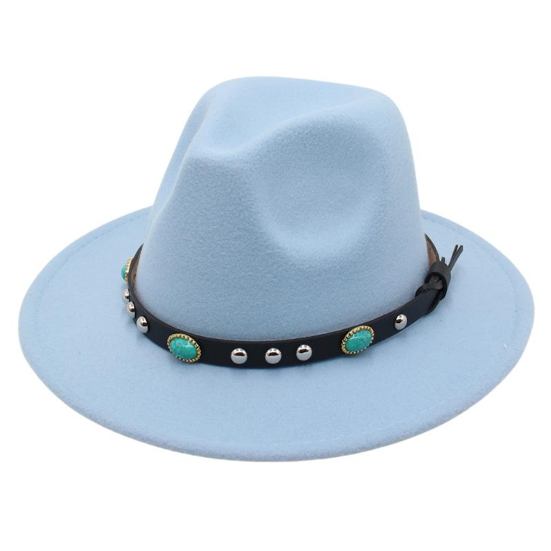 British Top Hat Jazz Fedora Hat Western Cowboy Hat Knight Hat