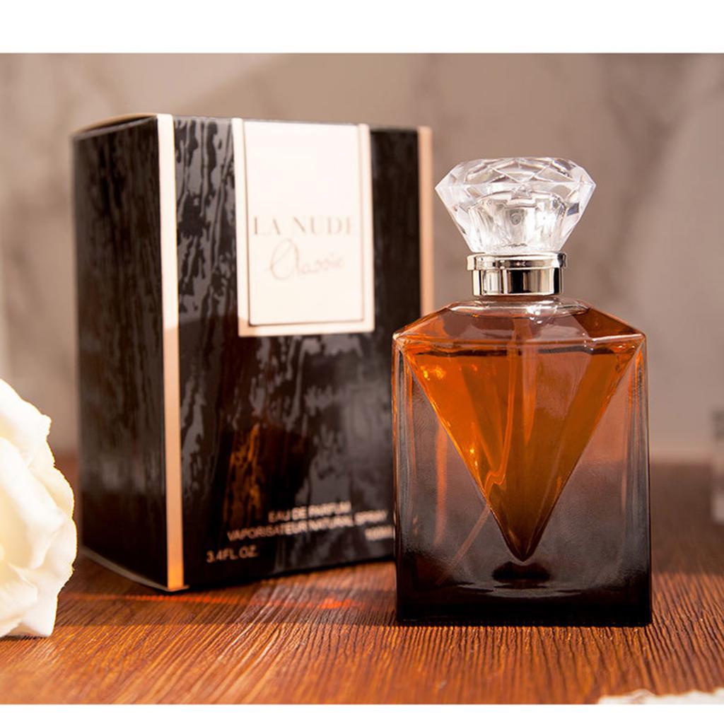 LOVALI Women Perfume Female Fresh Spray Lady Bottle Fragrance Deodorant Long Lasting Perfume 100ml