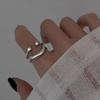 Ring Does Not Fade Niche Design Ins Opening Female High-end Sense Retro Cold Pearl Shell Versatile Irregular