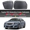 Toyota Crown 13th Gen Sunshade: Magnetic Windshield & Window Heat Insulation Curtains.