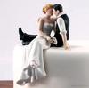 Topper divertenti per torta nuziale Bambole Romantici Sposi Figure Stand Topper Decorazioni Forniture Sposarsi Statuetta in Resina