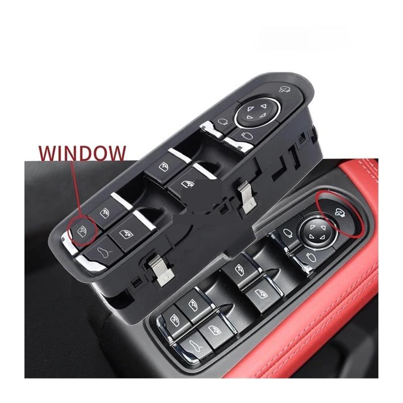 7PP959858R 13p Power Window Switch For Porsche Cayenne 2011- 2018 Macan 2014 - 2018 Panamera 2010 - 2016 New