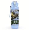 1PC Bee Wasp Insect Vintage Grunge Print 750ml Portable Sports Water Bottle Leakproof Gym Outdoor Travel Drink Cup