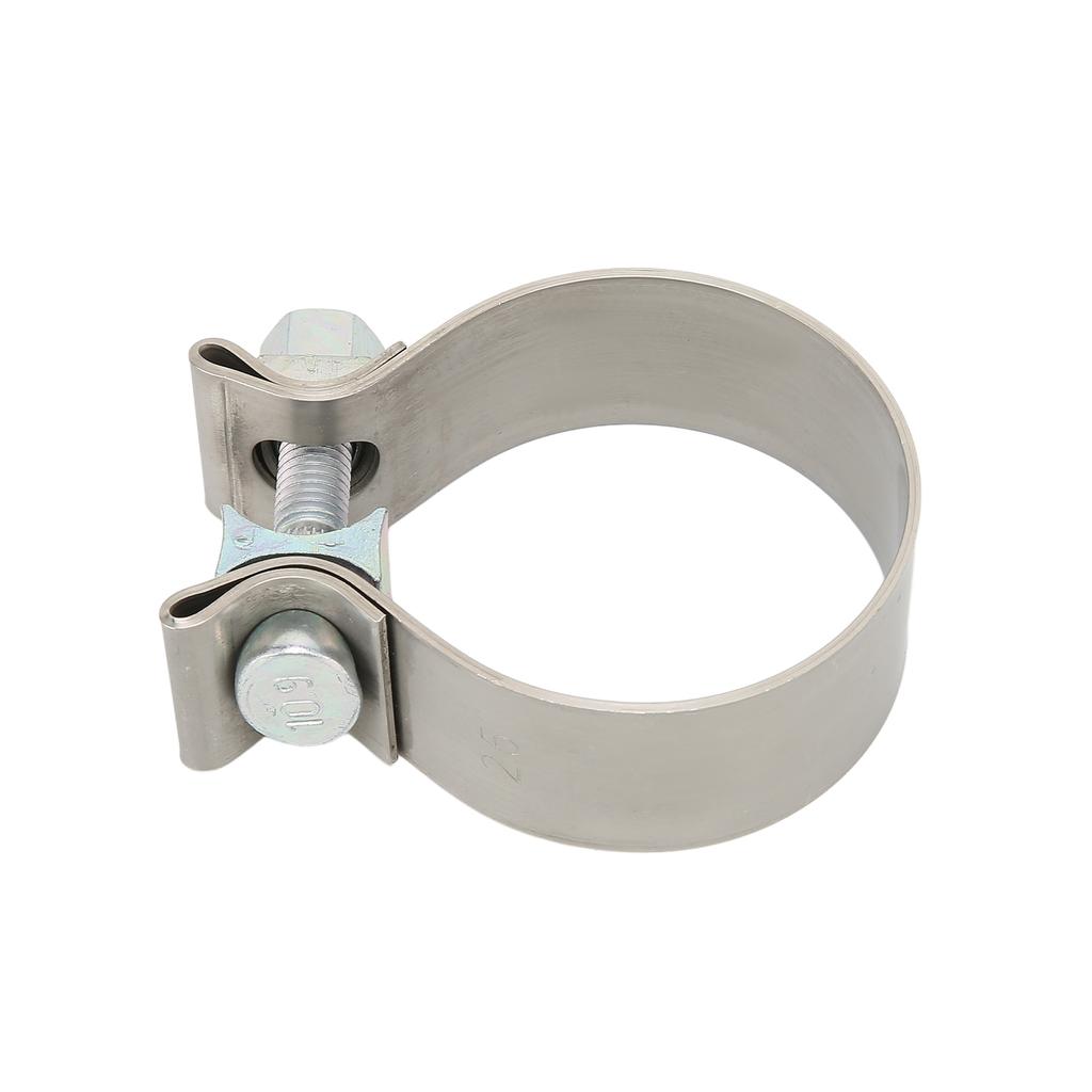 Universal Exhaust Band Seal Clamps Rustproof Muffler Clamp High Hardness for Downpipe Header