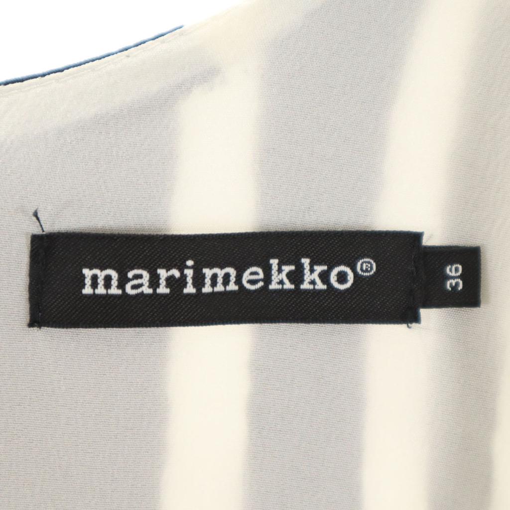 Marimekko Overall Handle No Sleeve One Piece 36 Black Series Women Used