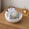 Conch Shell Shape Coastal Style Key Tray 3D Printed Conch Shell Storage Box  Desktop Ornament
