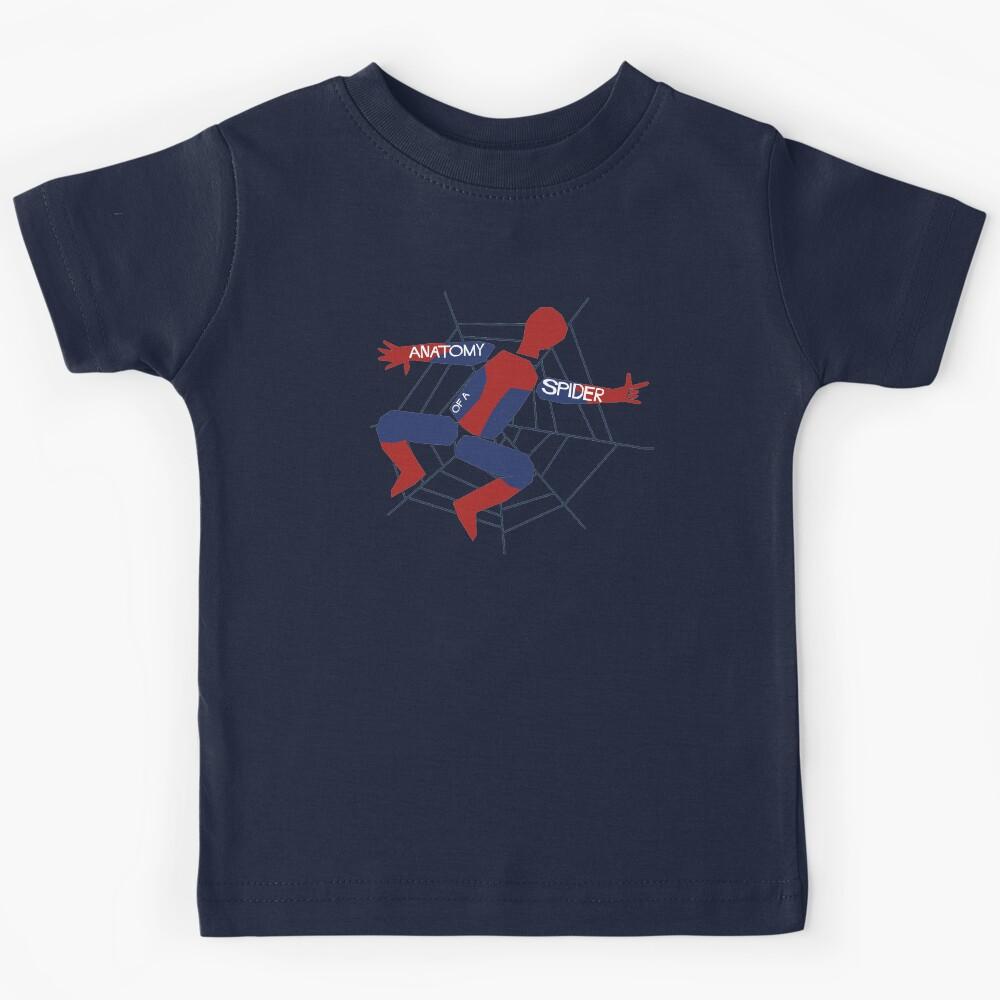 Anatomy of a Spider Kids T-Shirt 120