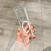 Transparent Silver Medal Magnetic Hinge Protect Case for For Samsung Galaxy Z Fold 8 Ultra 7 6 for Magsafe Wireless Charge Cover