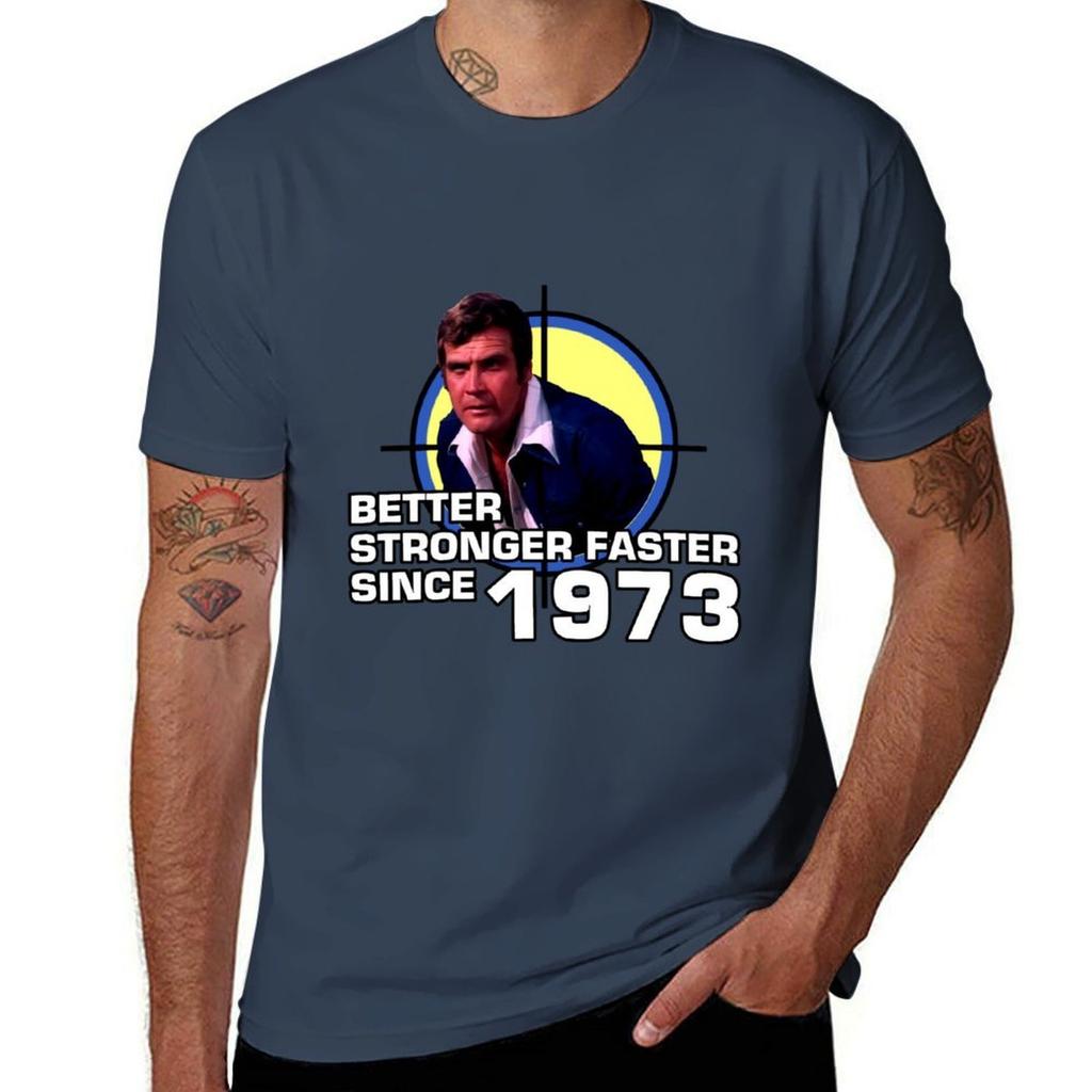 Better Stronger Faster TShirt Casual Minimalist Short Sleeve Top TShirt