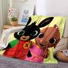 Bing Theme Printed Blanket - Perfect for Couch, Bed, Travel & Outdoor Use | Machine Washable, Cozy & Durable.