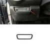 Carbon Fiber Headlight Button Switch Cover Trim For Kia K3 Forte Cerato 2019-22