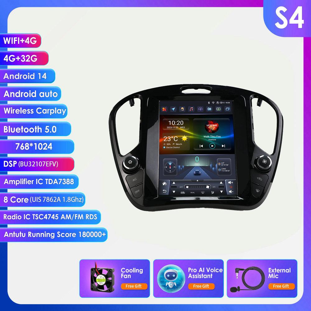 Ossuret 9.7 AI Android Car Radio Multimedia Video Player Intelligent  Auto Stereo 4G for Nissan Juke 2011-2018 for Infiniti ESQ 2014-2019 GPS Carplay