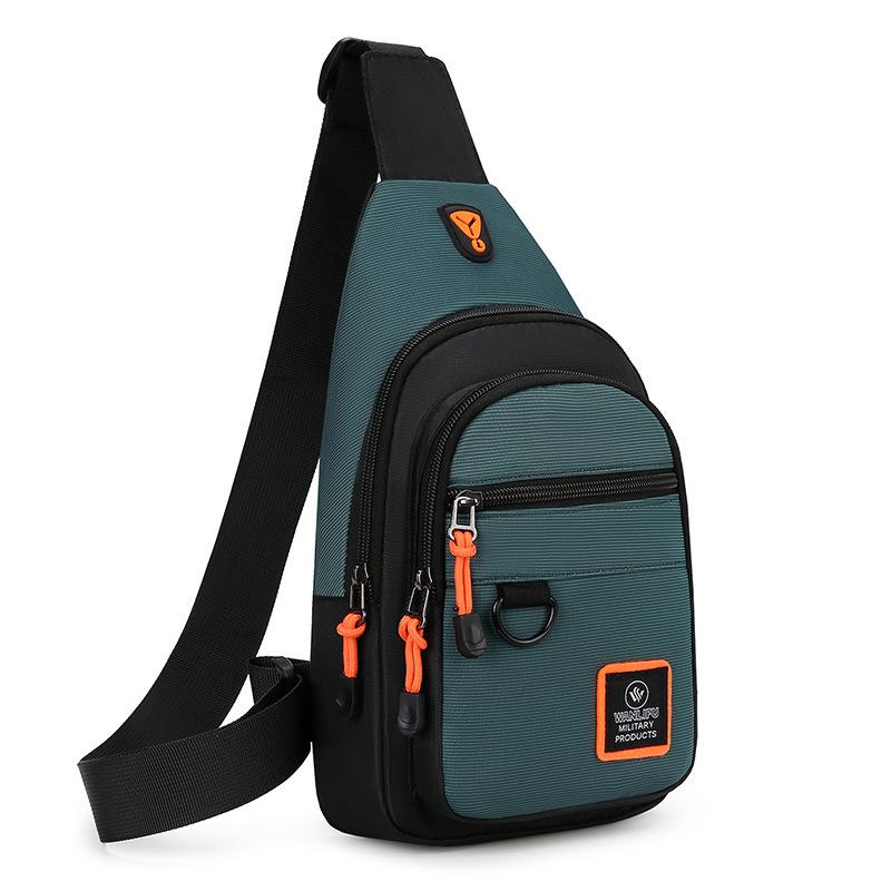 Men's Trendy Multi-Layer Crossbody Chest Bag - 2025 Wear-Resistant, Stylish, Portable Shoulder Backpack