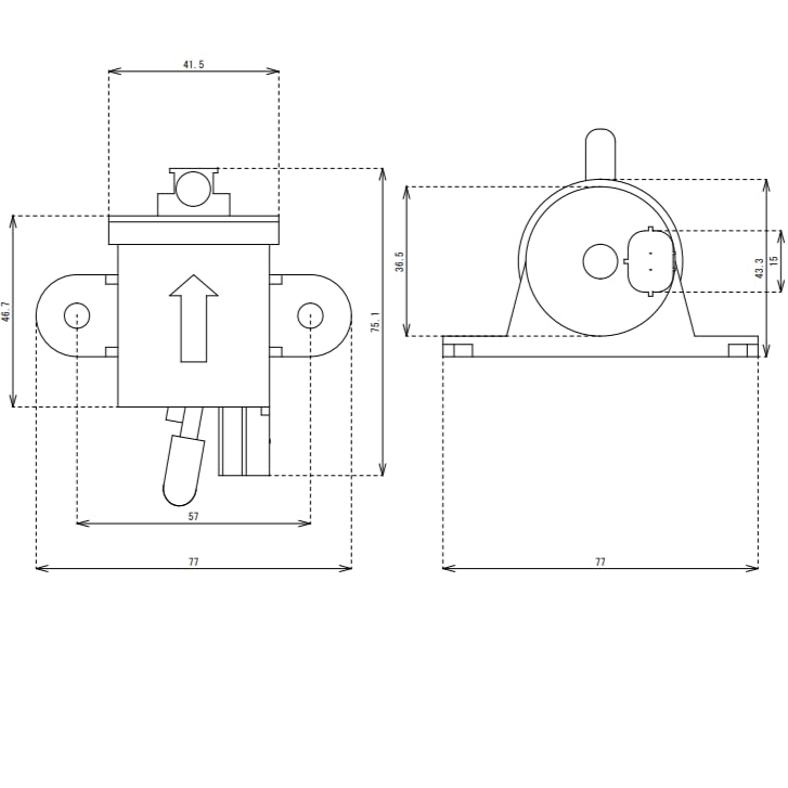 Achisel Fuel ZOOMER Universal Compatible Carbide Zoomer Fuel Pump Bite Fuel Pump, Bite Fuel Pump, Easy to Fail