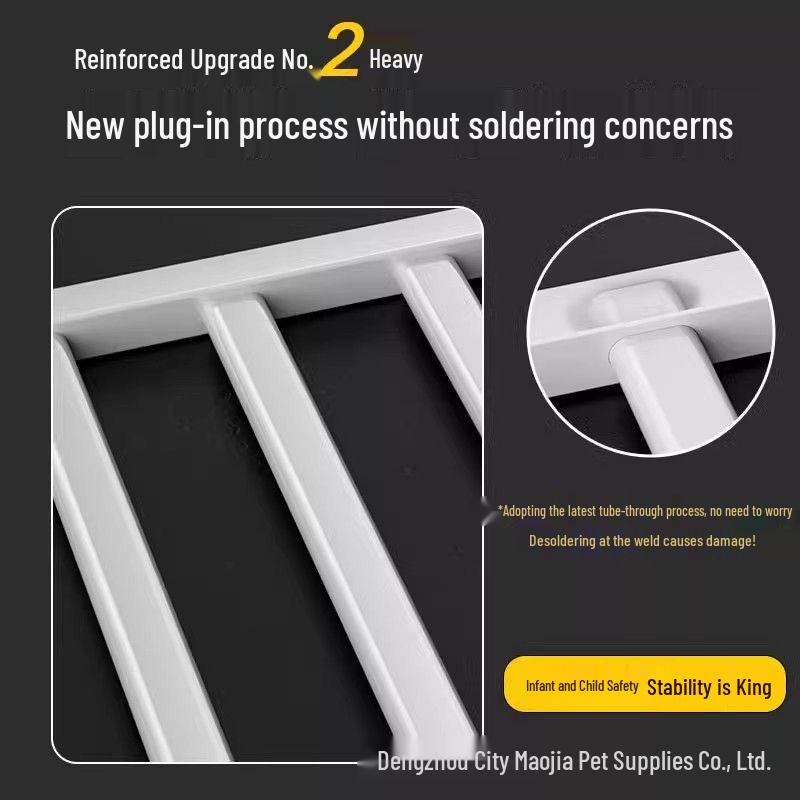 Indoor Pet Gate & Stairway Guard - No Drill Dog Fence & Playpen