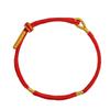 2026 Year of the Dragon Red String Bracelet with Vajra Knot - Handmade Amulet for Men and Women
