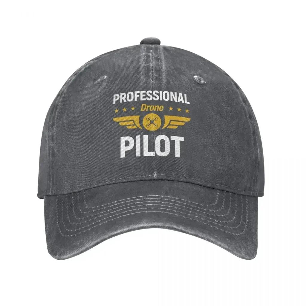 Professional Drone Pilot Merch Baseball Caps Daily Wear Flying Drones UAV Quadcopter Operator Hats Cap Adjustable Trucker Hat