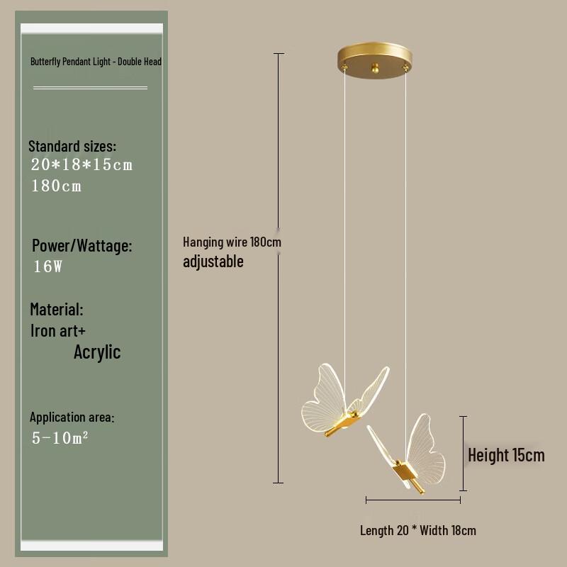 NuFeng Dual-Head Pendant Lamp