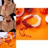 Collier de Perles Goutte de Sang d'Halloween avec Design Géométrique Fait Main pour Femmes
