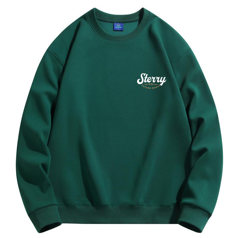 Stevvy Pattern Man's Round Neck Sweatshirt Fashion Casual Long Sleeve Large Size Hoodie