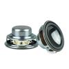 2Pcs 40mm 4Ohm 5W Full Ranges Speaker Stereo Woofer Loudspeaker Round Shape Replacement Loudspeaker Magnetic Speaker