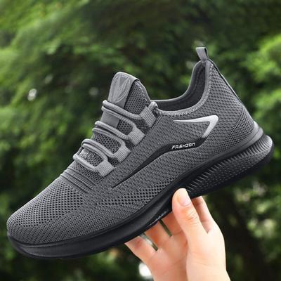Muži Neformálne športové topánky Priedušné Ľahké tenisky Vonkajšie sieťované čierne bežecké topánky Atletické jogging Tenis Vychádzkové topánky
