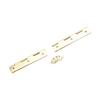50 Pcs Door Hinge 58x19mm Vintage   Hvy Duty Iron Folding Butt Hinge for Sewing NaMachine Table Cabinet