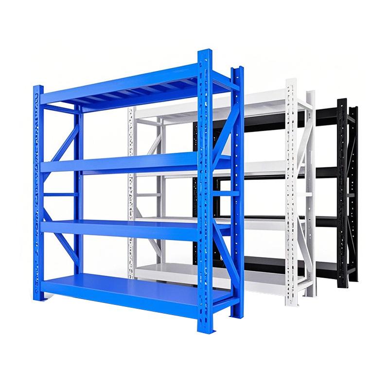 Guangdong Light & Heavy Duty Q235B Cold Rolled Steel Shelving for Warehouse Storage & E-commerce Logistics