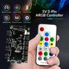Dracaena AIO CPU Color Control 360m Quiet ARGB PWM Fan Under Compatible with AMD LGA High Flow Black Cooler, Remote, Radiator, 27DBA, AM5/AM4-Intel