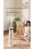 Large Capacity 9L Floor Standing Humidifier with Digital Display, UV Sterilization, Smart Water Pump, Remote Control & High Mist Volume