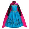 Children Costume Girl Dress Halloween Princess Cosplay Party Rapunzal Anna Elsa Birthday Clothes
