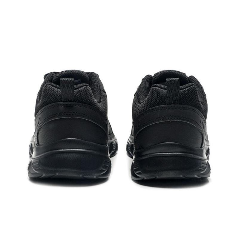 Anta Running Collection Anti-Slip Wear-Resistant Low-Top Running Shoes Men's Black Gold Sneakers 912355581-11