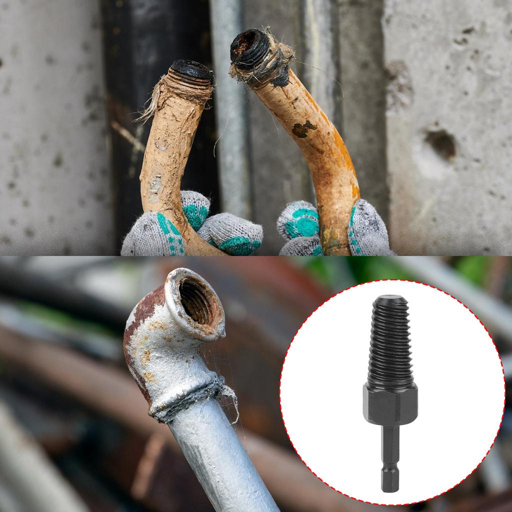 Broken Screw Extractor Tool Screw Removers Hexagonal Shank Drill Extractor For Impact Driver Home Repairs Hand Tool