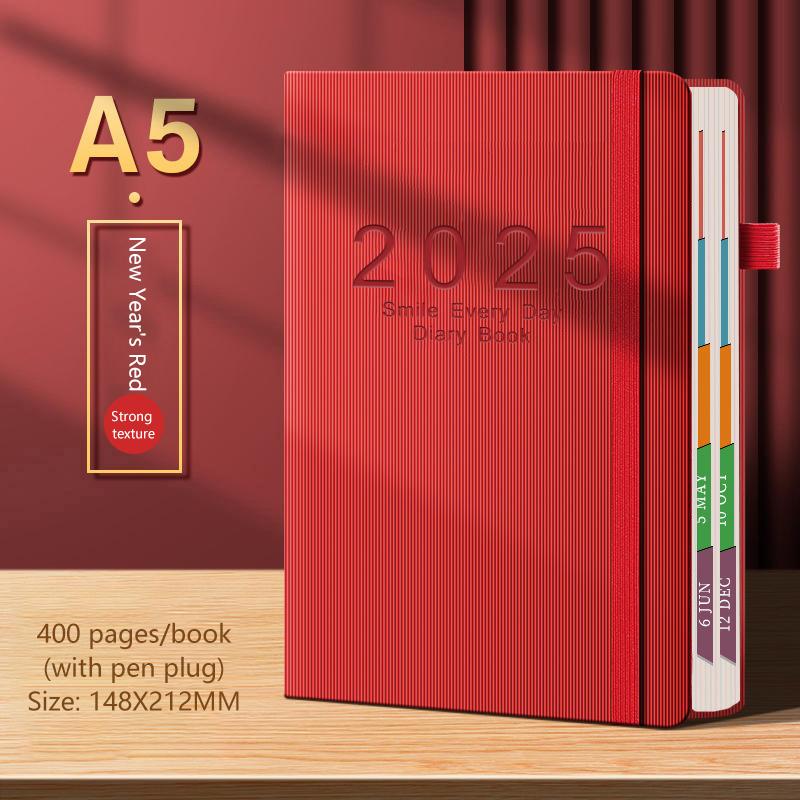 Einfaches Terminkalender Notizbuch Geschäftsmanagementplan Notizbuch Kalender Notizblock Effizienz-Notizbuch Bürobedarf Studenten Schreibwaren