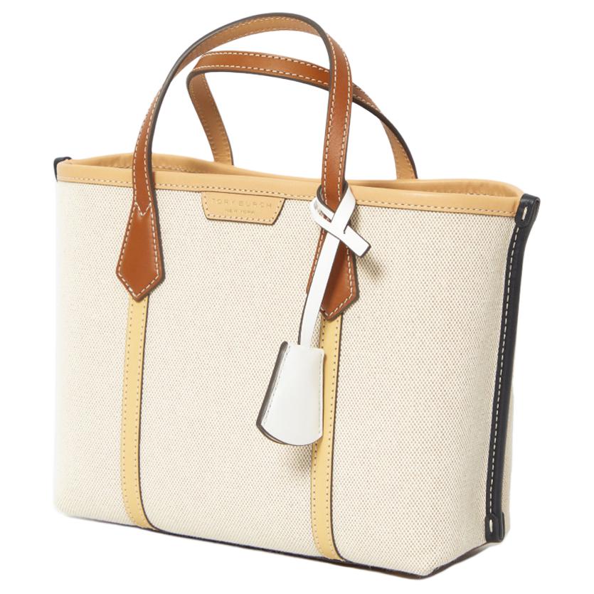 Tory Burch Perry Adjustable Detachable Shoulder Strap Canvas Tote Bag Women Tote Multicolor 145662-924