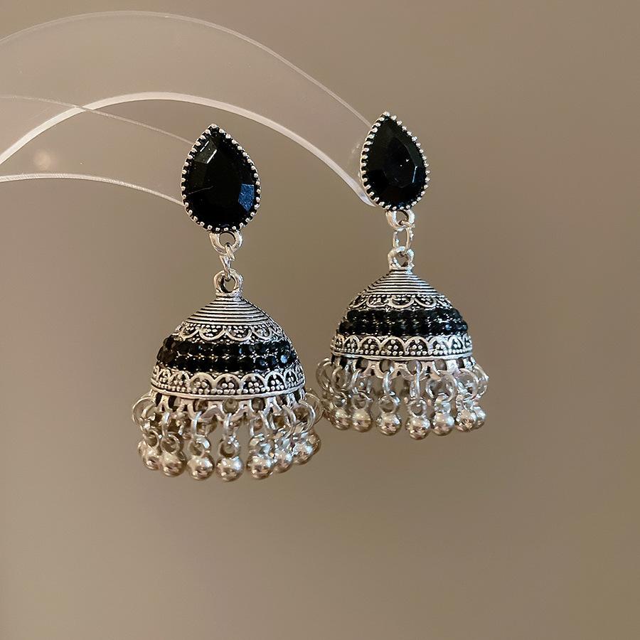 Bohemian Ethnic Style Feathers Fringed Earrings Ear Hooks Personalized Vacation Wind Ears