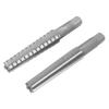 2pcs HSS MT2 Taper Fine Rough Reamer Cutter Tool Set Straight Shank 1.5x12.5cm